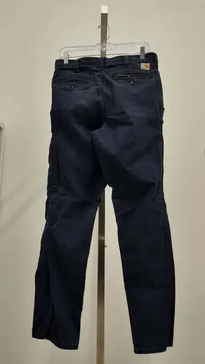Carhartt FR Flame Resistant Work Pants - Navy Blue (30x30) - Picture 3 of 4